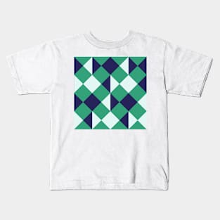 Rhombus combination Kids T-Shirt